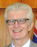 Former Mayor Art Phillips presented with the Freedom of the City