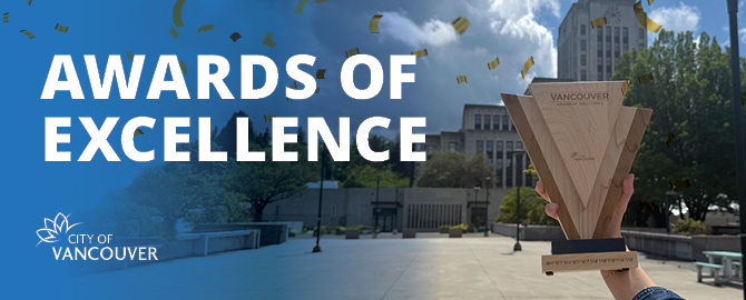 Awards of Excellence 2025 event banner Awards of Excellence 2025 event banner