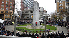 Victory Square Remembrance Day Ceremony Victory Square Remembrance Day Ceremony