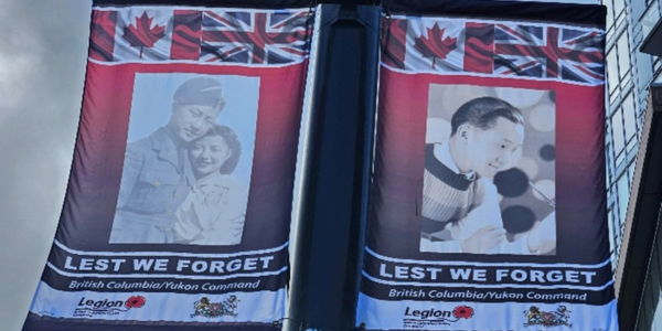 Veterans banner project on displacy