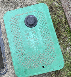 AMI technology on a water meter