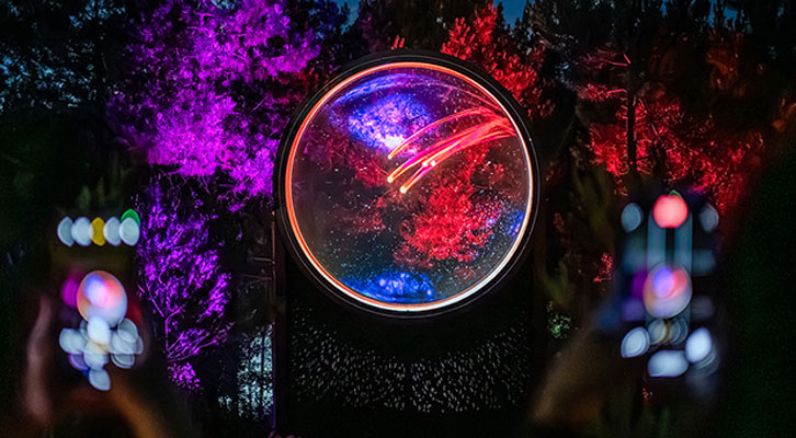 Astra Lumina light artwork
