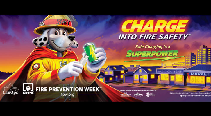 Charge into fire safety  - Fire Prevention Week