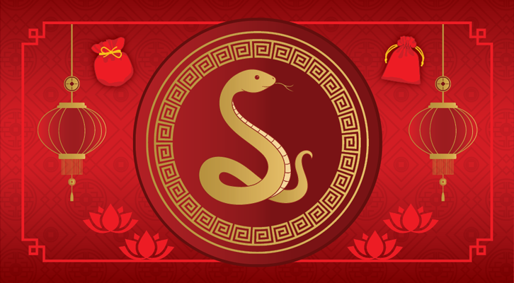 Lunar New Year snake