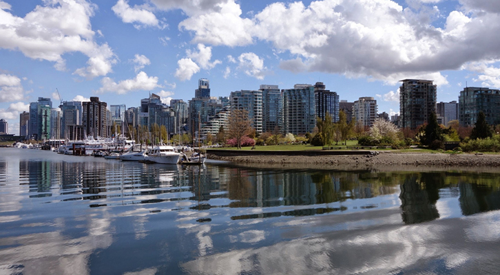Shoreline in Vancouver