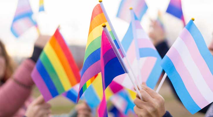 Pride flags