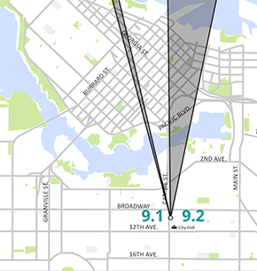 Clinton Park view map