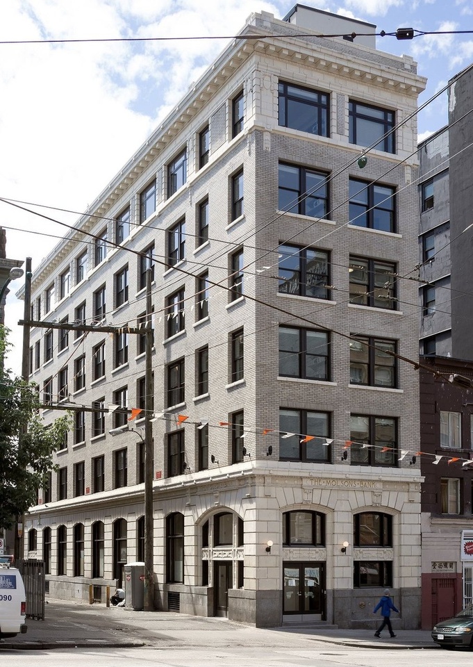 Molsons Bank, 166 East Hastings Street