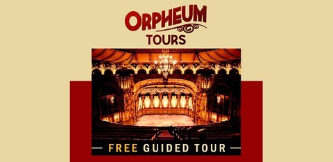 2018 Orpheum Theatre Tours