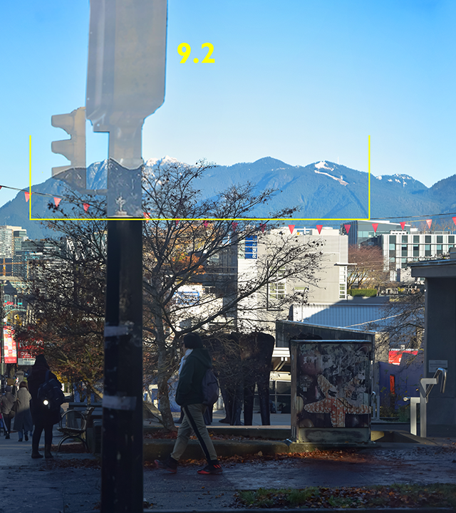 Cambie Street view at 10th Avenue