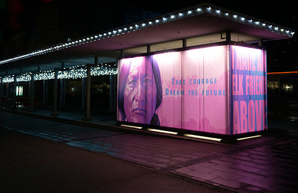 Dana Claxton, Sitting Bull in Vancouver