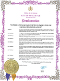 International Day for the Elimination of Racial Discrimination proclamation