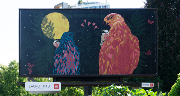 Nevada Lynn's Listen to the Birds billboard