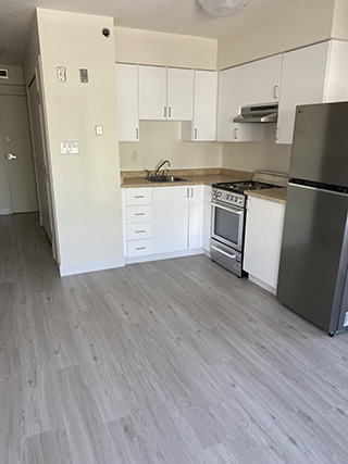 New Continental studio kitchen