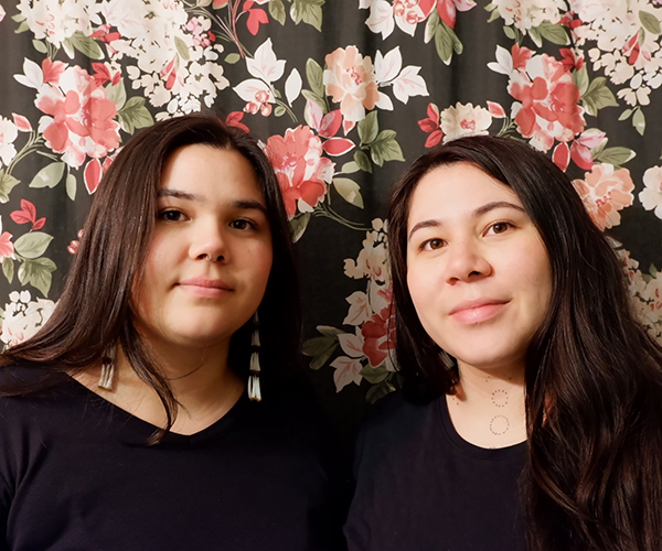 Headshot of artist Ocean and Sara Hyland