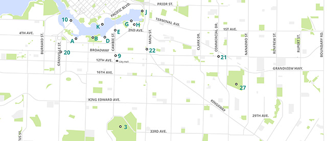 Public view corridors map