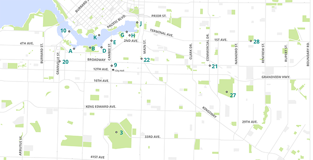 Public view corridors map