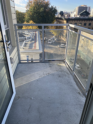 Roddan Lodge 1 bedroom balcony