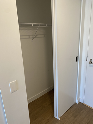 Roddan Lodge front hallway closet