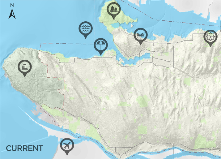 Sea level image showing 2016 conditions