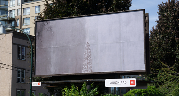 Tiffany Law's Sheetrock on a billboard