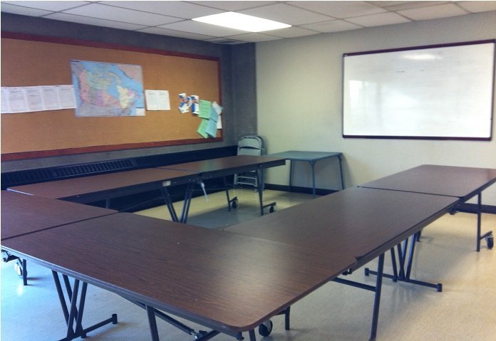 The meeting room at the West End Community Centre