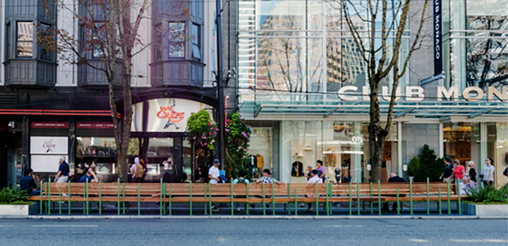 1032 Robson St Parklet