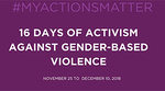 Text 16 days of activism Text 16 days of activism