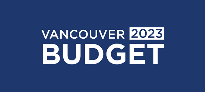 2023 Budget engagement