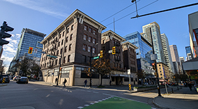 The building at 500 Dunsmuir Street