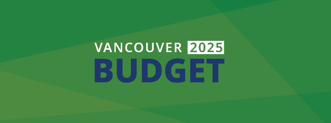 Vancouver 2025 Budget