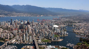 View of Downtown and Burrard Inlet