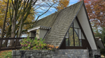 A-Frame fieldhouse building at Second Beach in Stanley Park