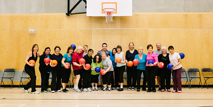 Dodgeball team at Trout Lake