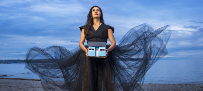 Quelemia Sparrow who received a CASC grant in partnership with Aphotic Theatre.