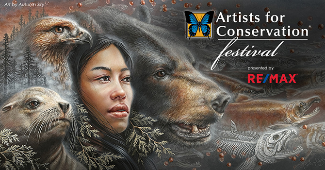 Artists for Conservation VanDusen event poster. 