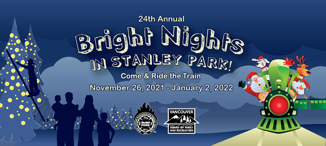 24th Annual Bright Nights in Stanley Park poster 24th Annual Bright Nights in Stanley Park poster