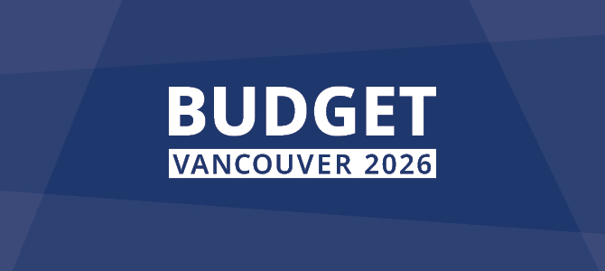 Vancouver 2026 Budget