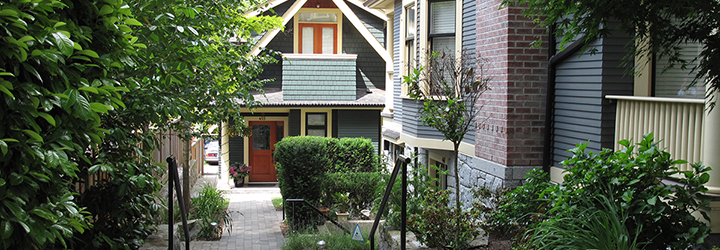 Laneway housing in Vancouver, BC