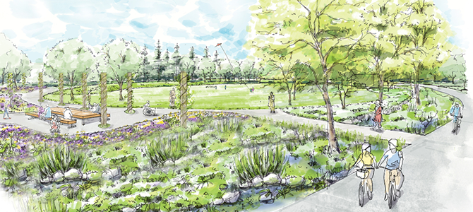 Burrard Slopes' new park concept image