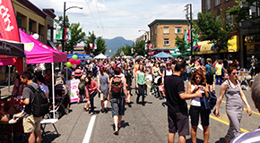 Car free day on Main Street Car free day on Main Street