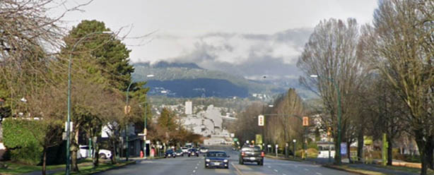 Cars on Renfrew Street