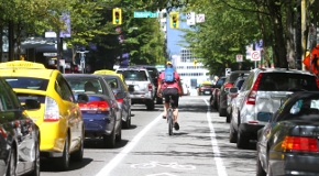 Data on traffic, including from signal reports, helps the City manage traffic in Vancouver.