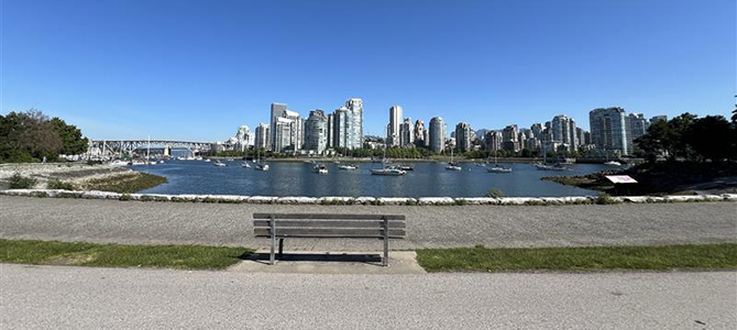 Charleson Seawall protected view