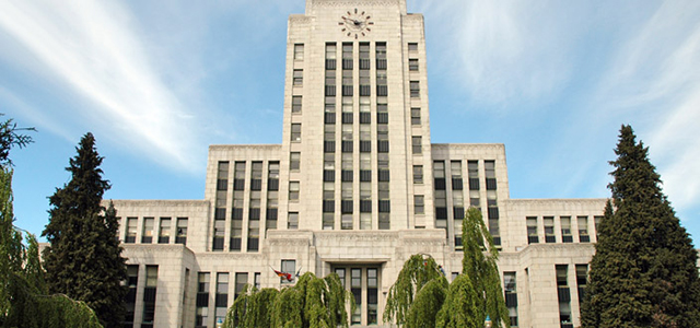 City Hall's 12th Avenue entrance