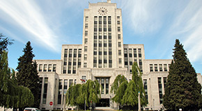 City Hall's 12th Avenue entrance