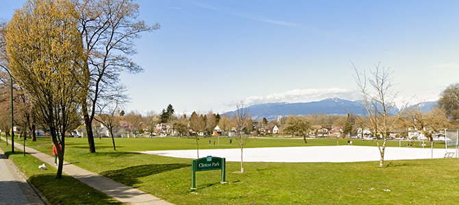 Public view from Clinton Park