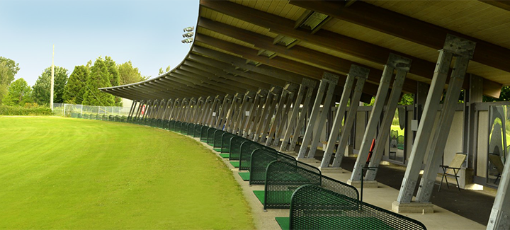 Covered driving range