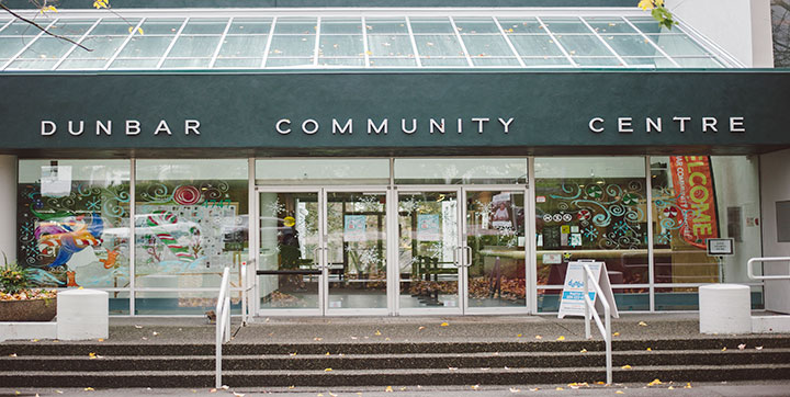 Dunbar Community Centre Exterior