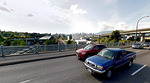 False Creek Flats view of the tracks False Creek Flats view of the tracks